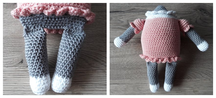 Blog-Inhaltsbild für 'Esel Bella, kostenlose Häkelanleitung'